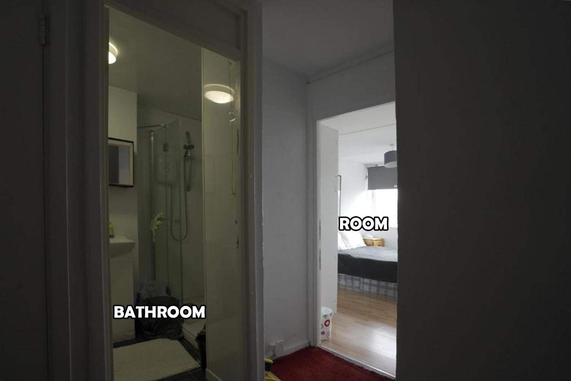 Elephant & Castle - Zone 2 - Private Rooms - Shared Bathroom Лондон Экстерьер фото